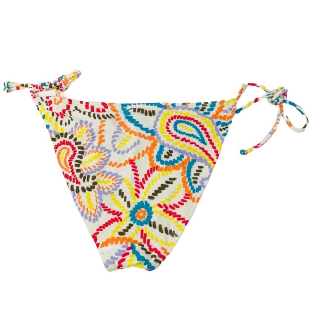 Victoria’s Secret Paisley Floral Tankini Swimming Bathing Suit Bottom Size S EUC